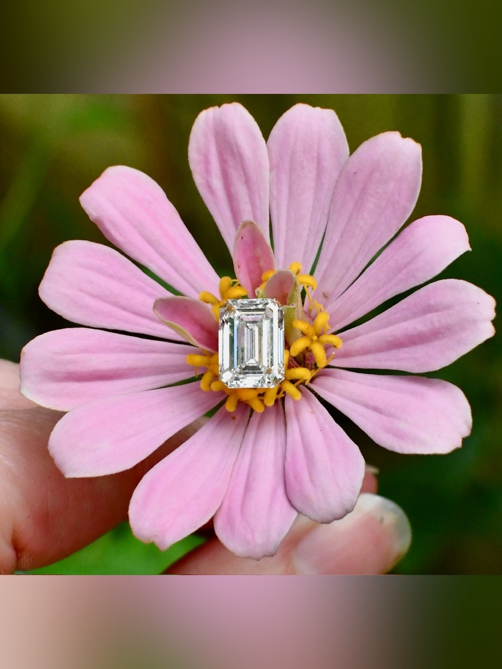 Loose 2.51 CT Lab Grown Emerald Cut Diamond with IGI Report
